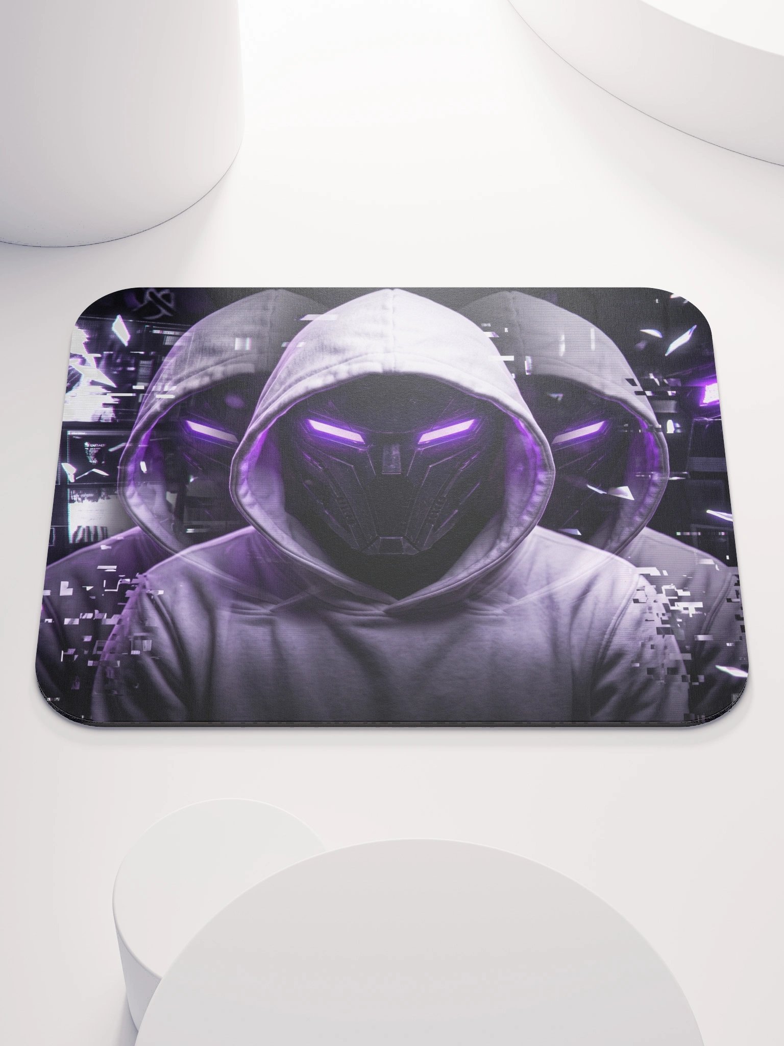 GS white Mouse Pad product image (1)