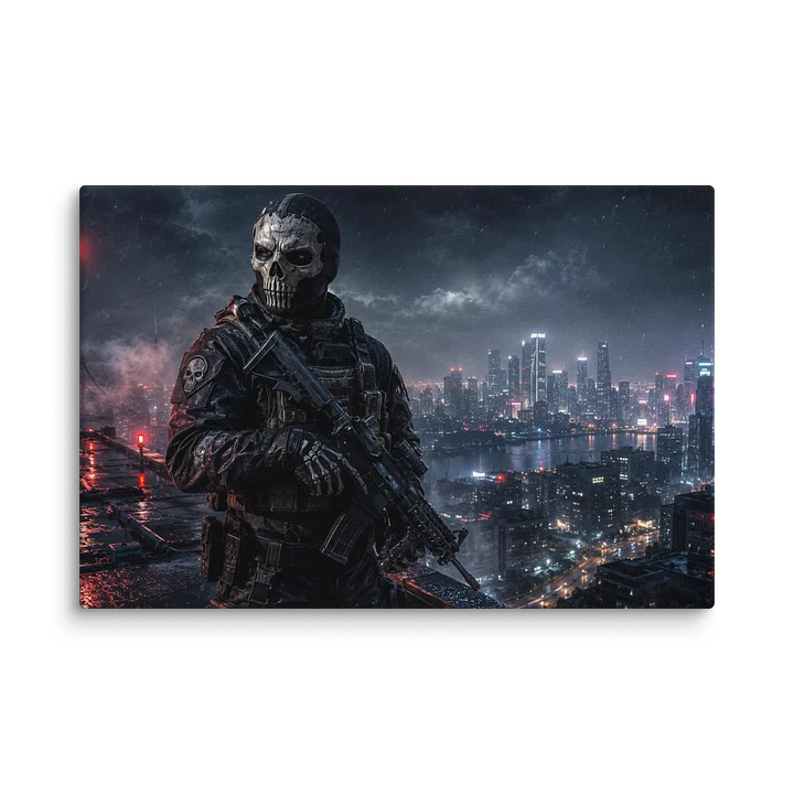 Night Watch — MSE Skull Soldier Wall Art product image (2)