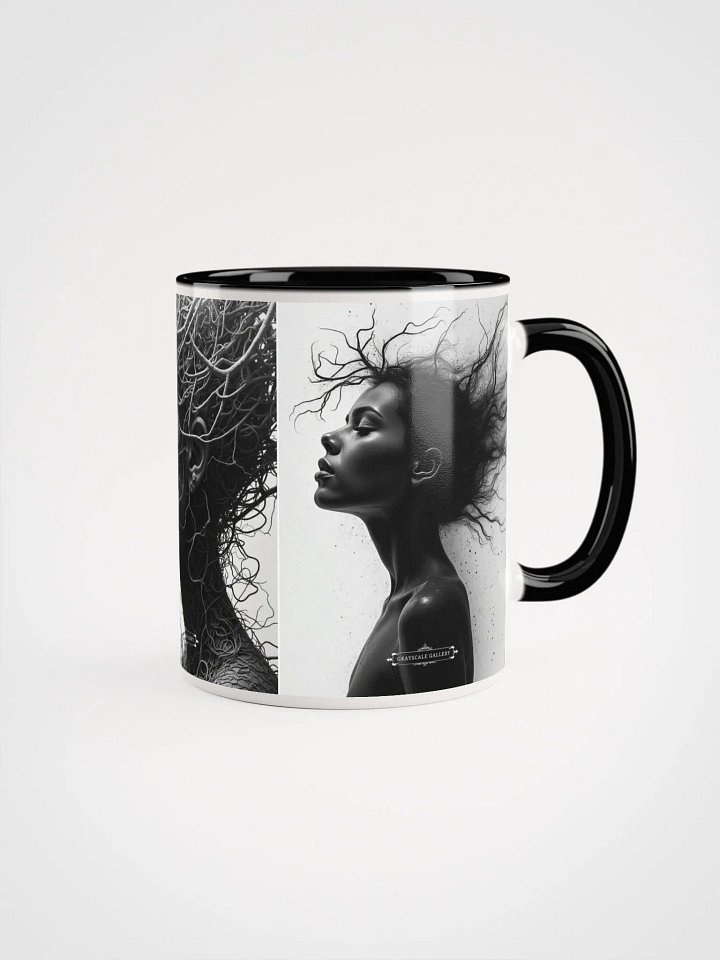 Surreal Women Profile Ceramic Mug product image (1)