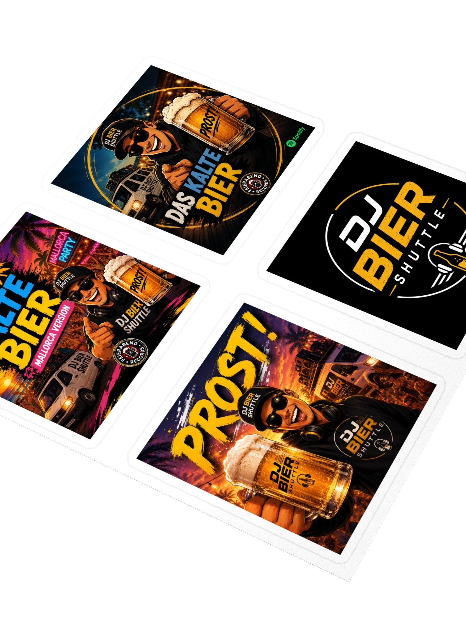 DJ Beer Shuttle Sticker product image (3)