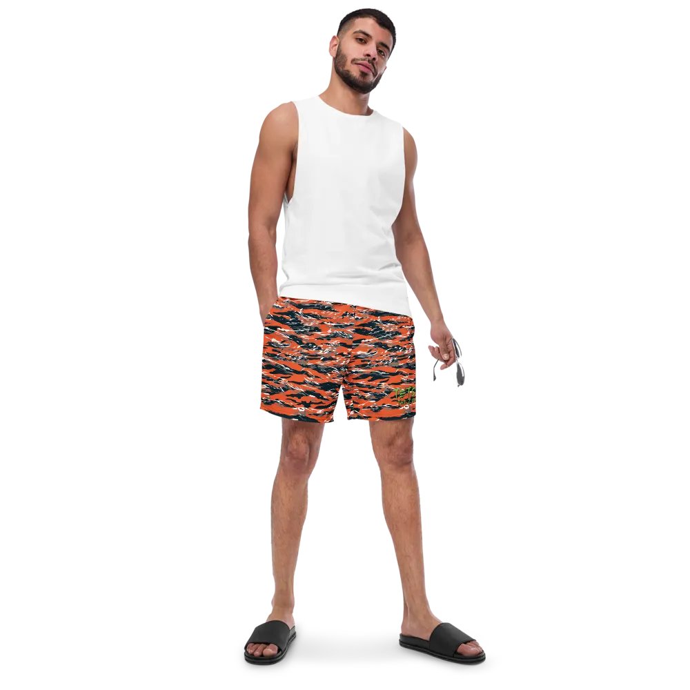 Tiger Camo Swim Trunks product image (4)