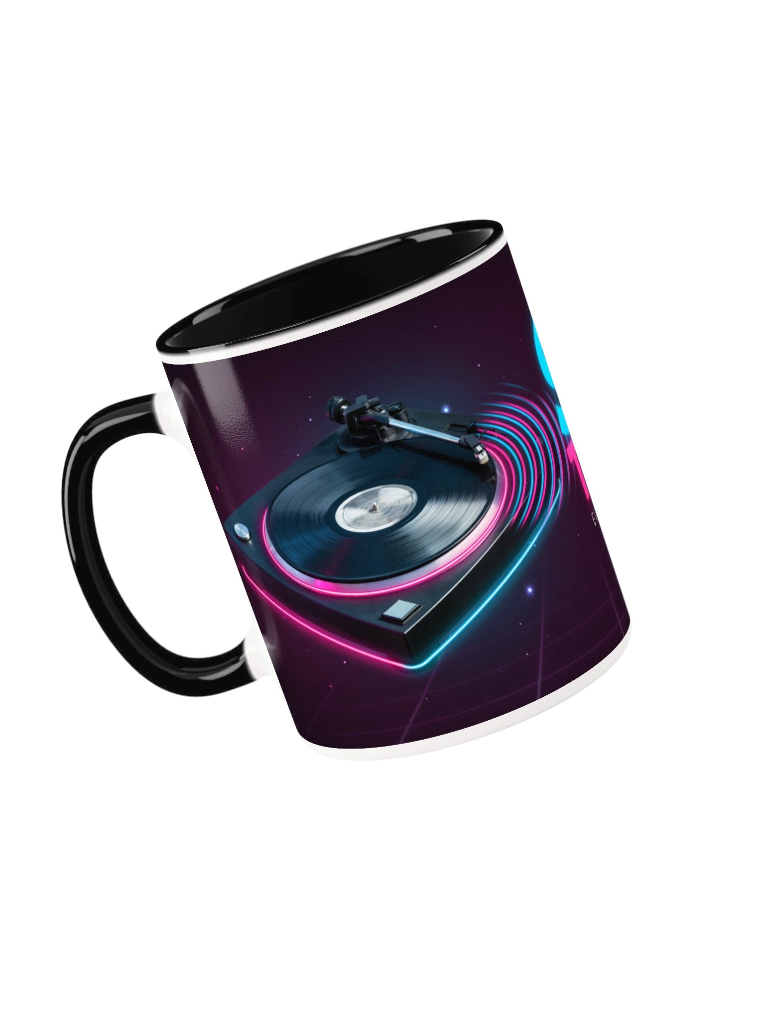 Spin the Hits Neon DJ Mug product image (4)
