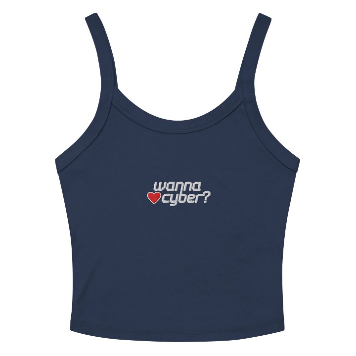 Wanna Cyber? Embroidered Tank product image (14)