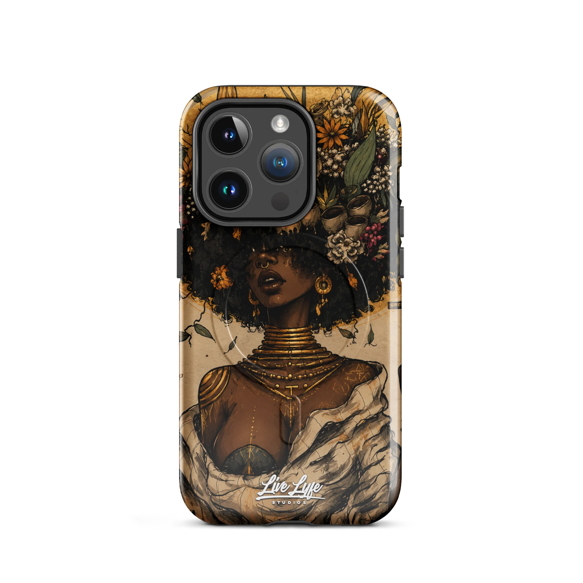 Crowned in Gold MagSafe tough case for iPhone product image (2)