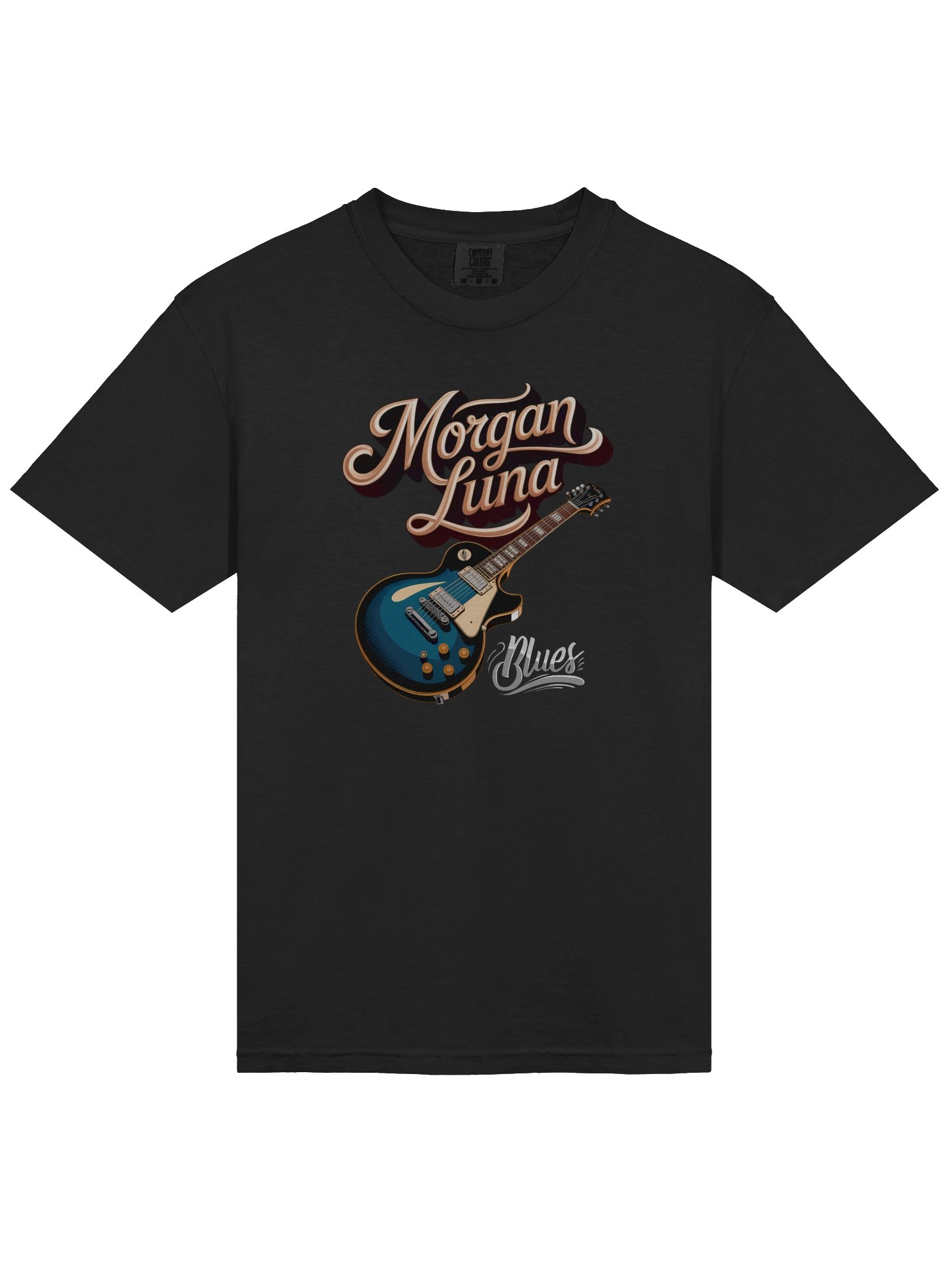 Morgan Luna Blues – Premium T-Shirt (The Slogan Series) product image (15)