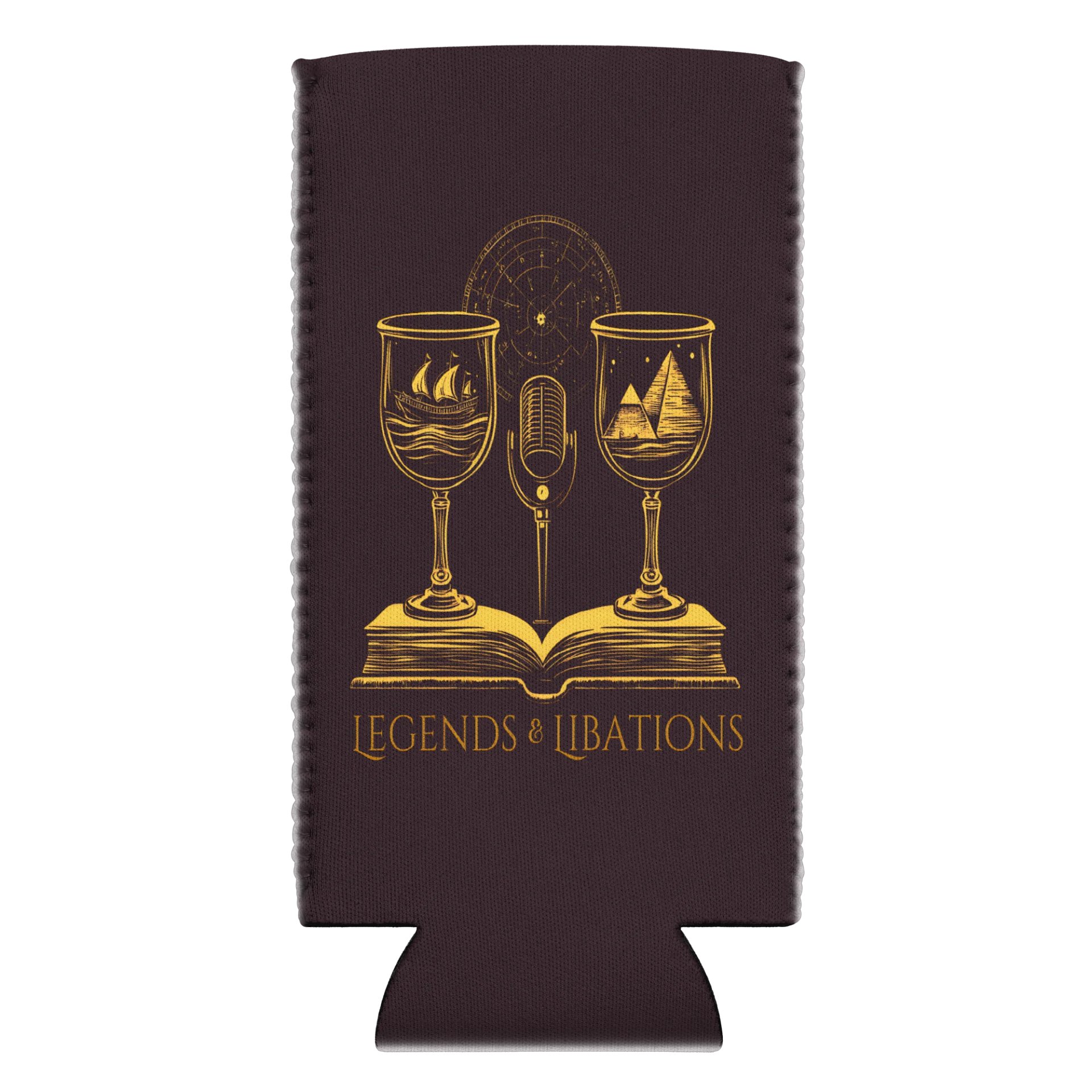 Legends & Libations Dual Logo Slim Sized Coozie product image (10)