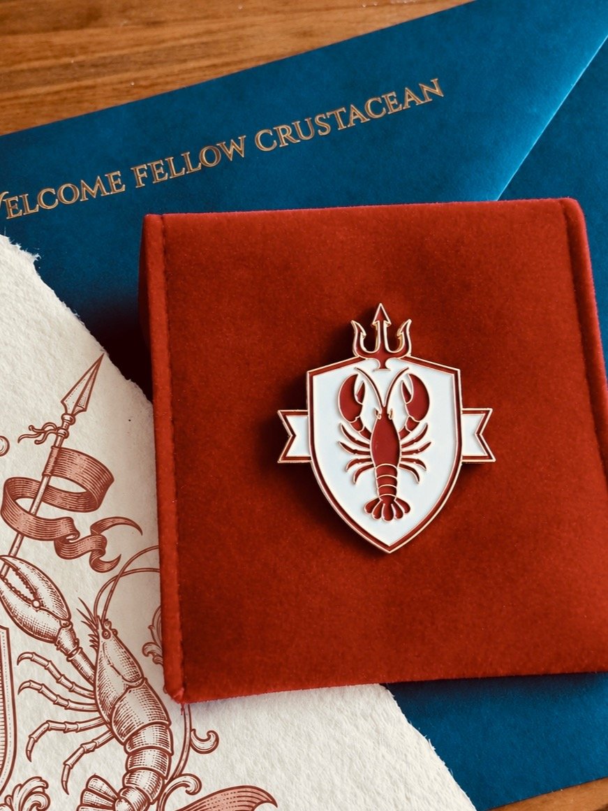Order of the Lobster Founding Member Lapel Pin product image (2)