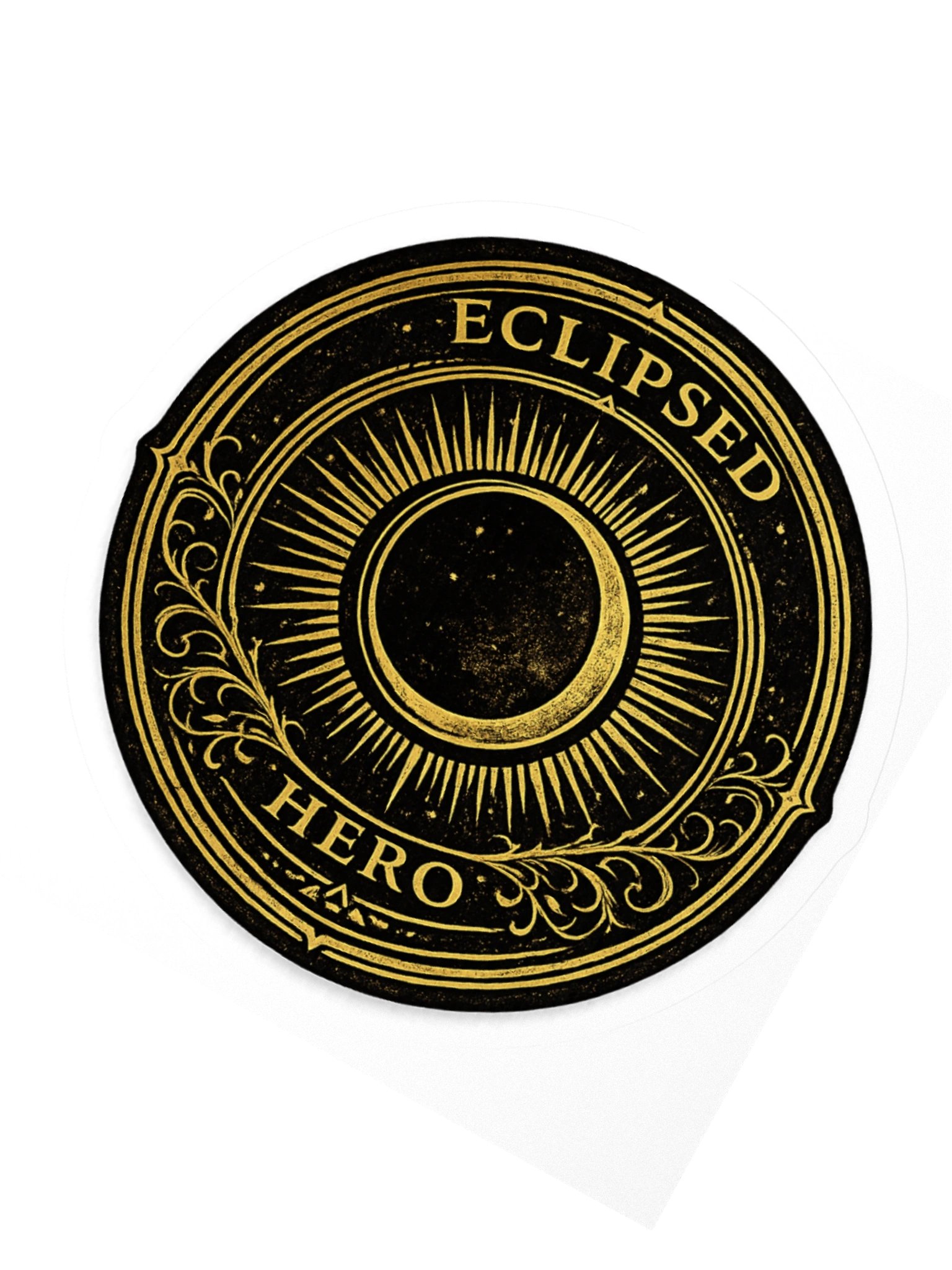 Eclipsed Hero Sticker product image (2)