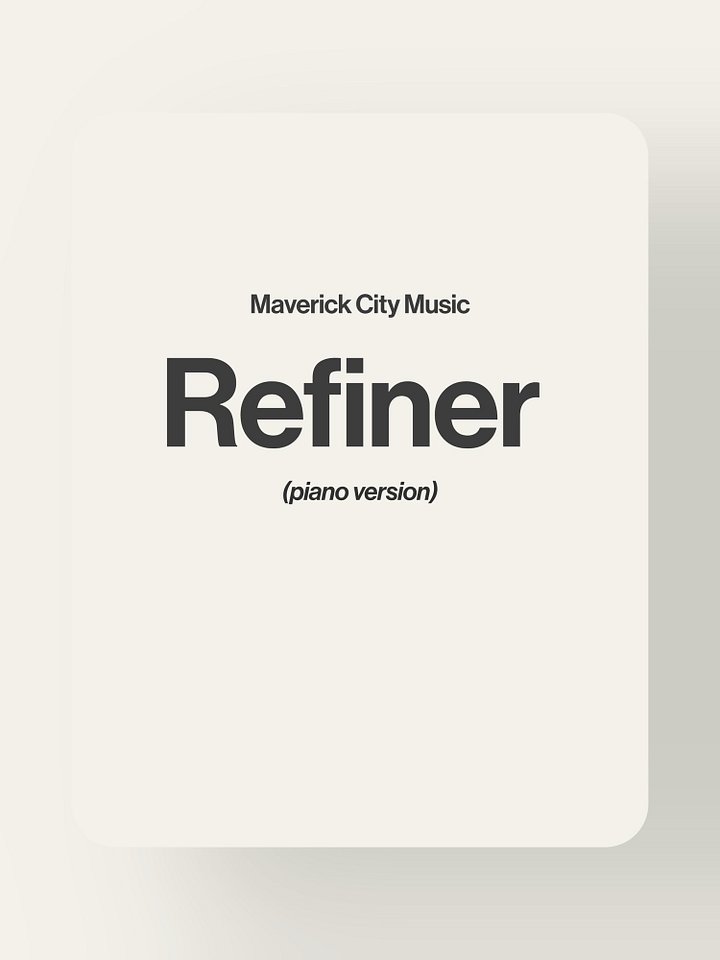Refiner - Maverick City Music product image (1)