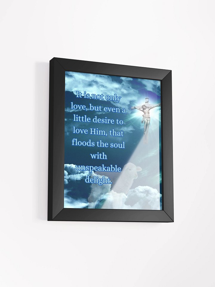Framed Religious Wall Poster – Christian Matte Art Print product image (2)