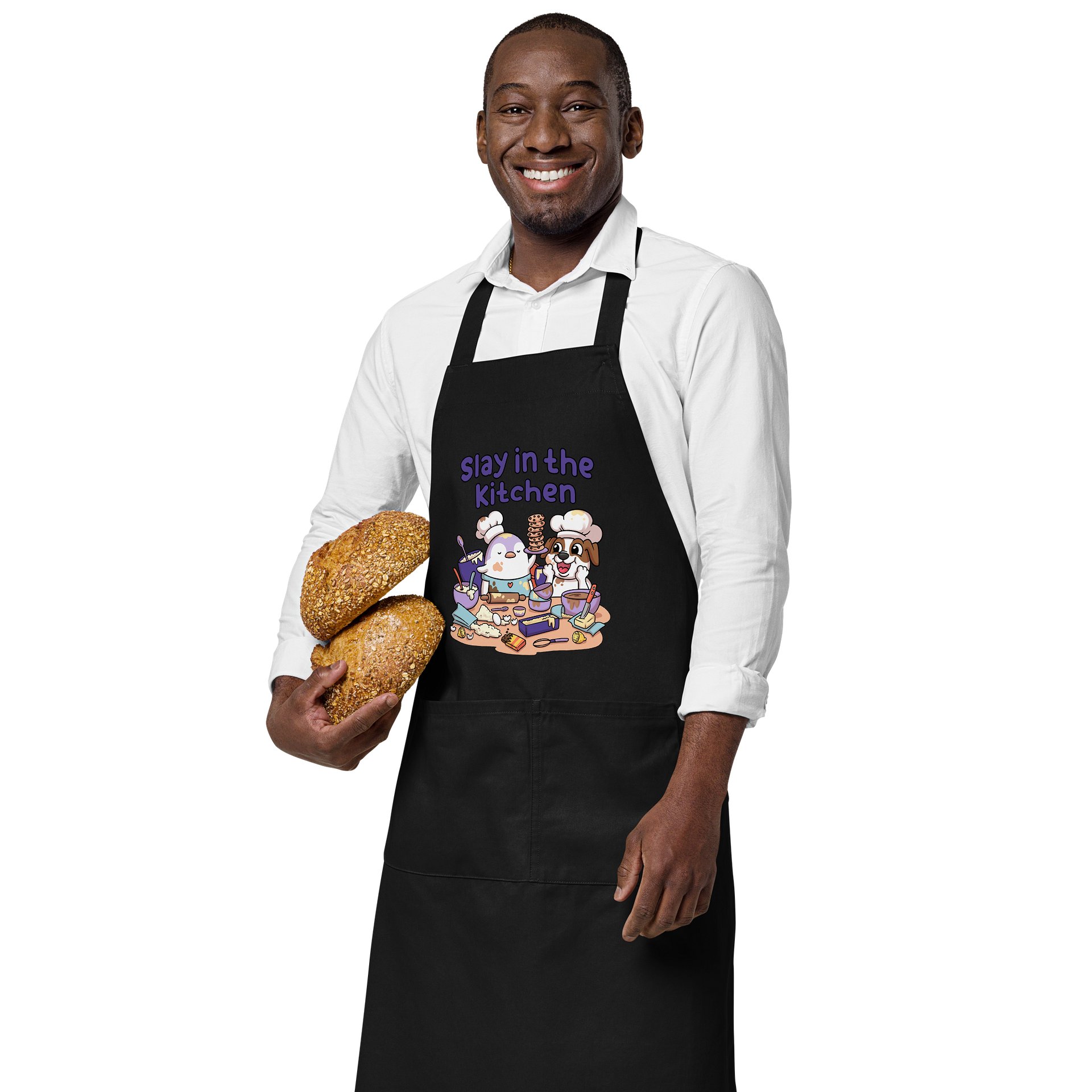 Slay in the Kitchen Apron [Darker Version] product image (3)