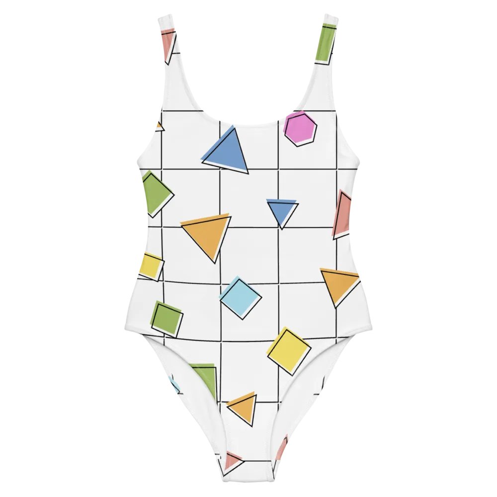 Geometric Splash All-Over Swimsuit product image (2)