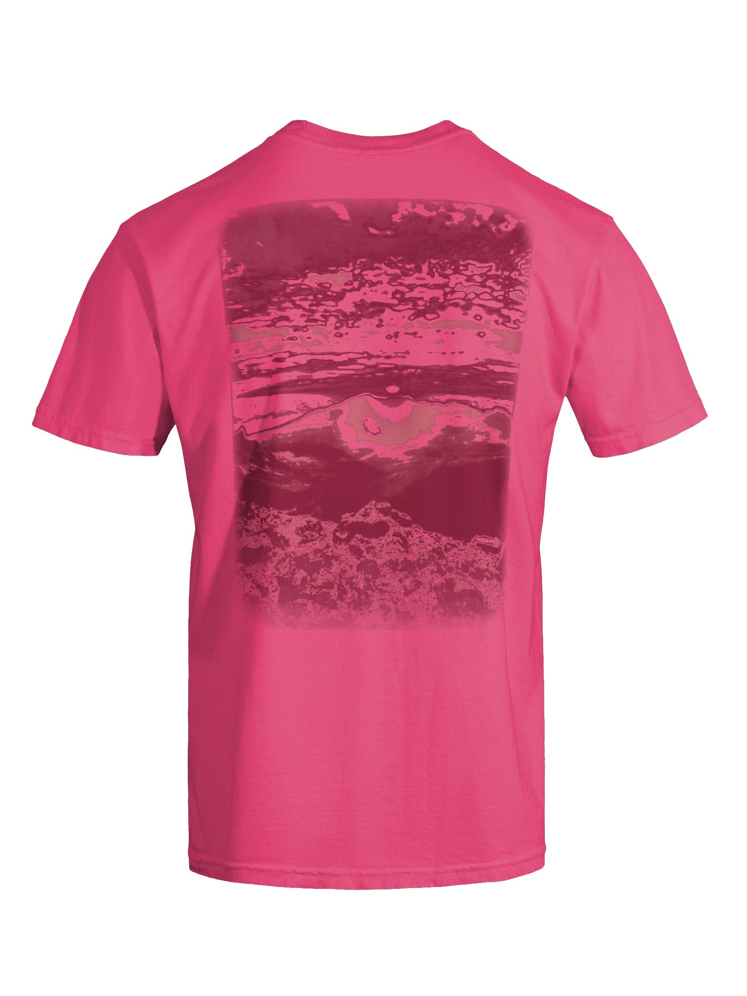 Coastal Sunset Tee — Coral Pink product image (7)