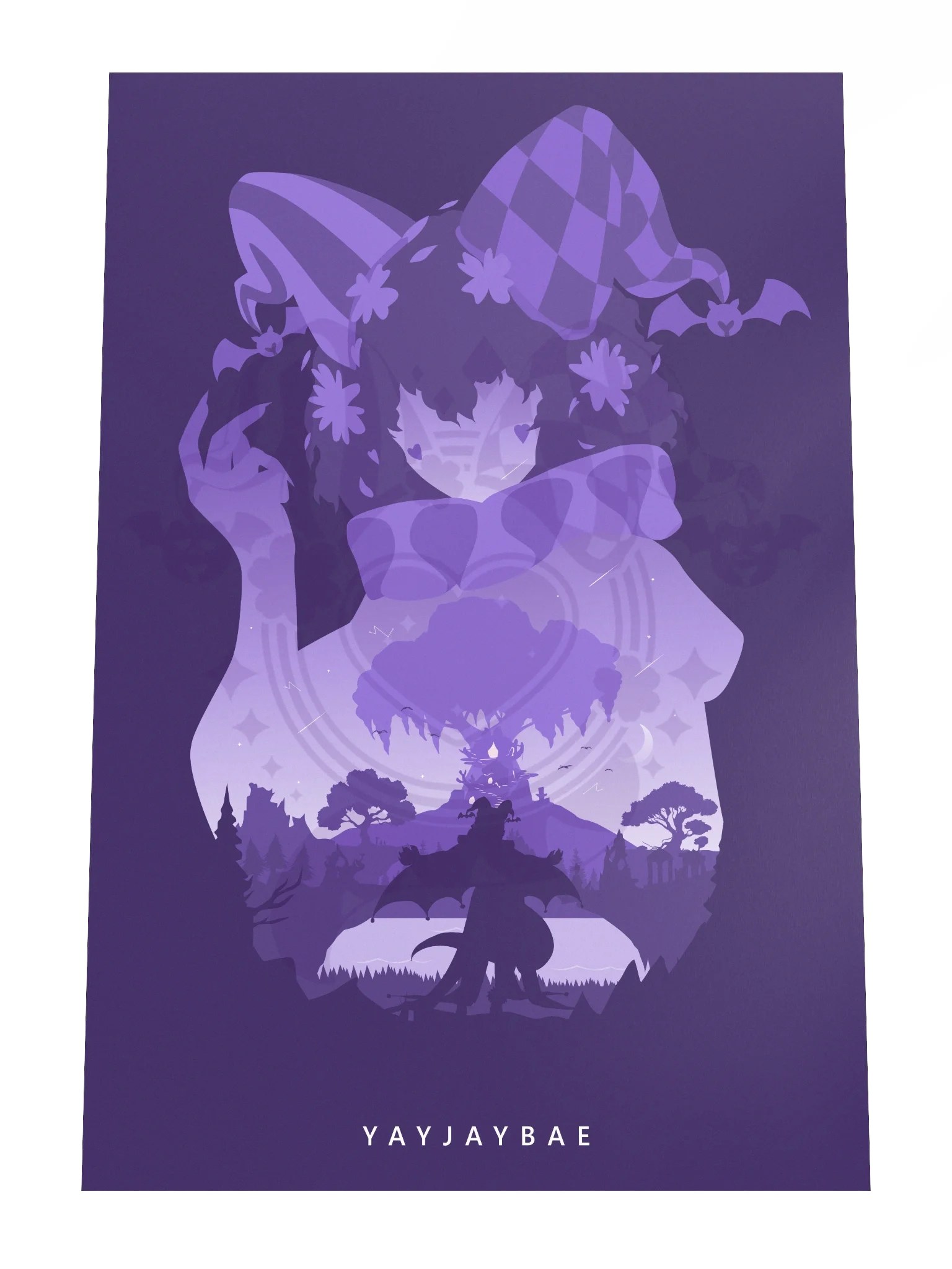Jester Poster - Purple product image (1)