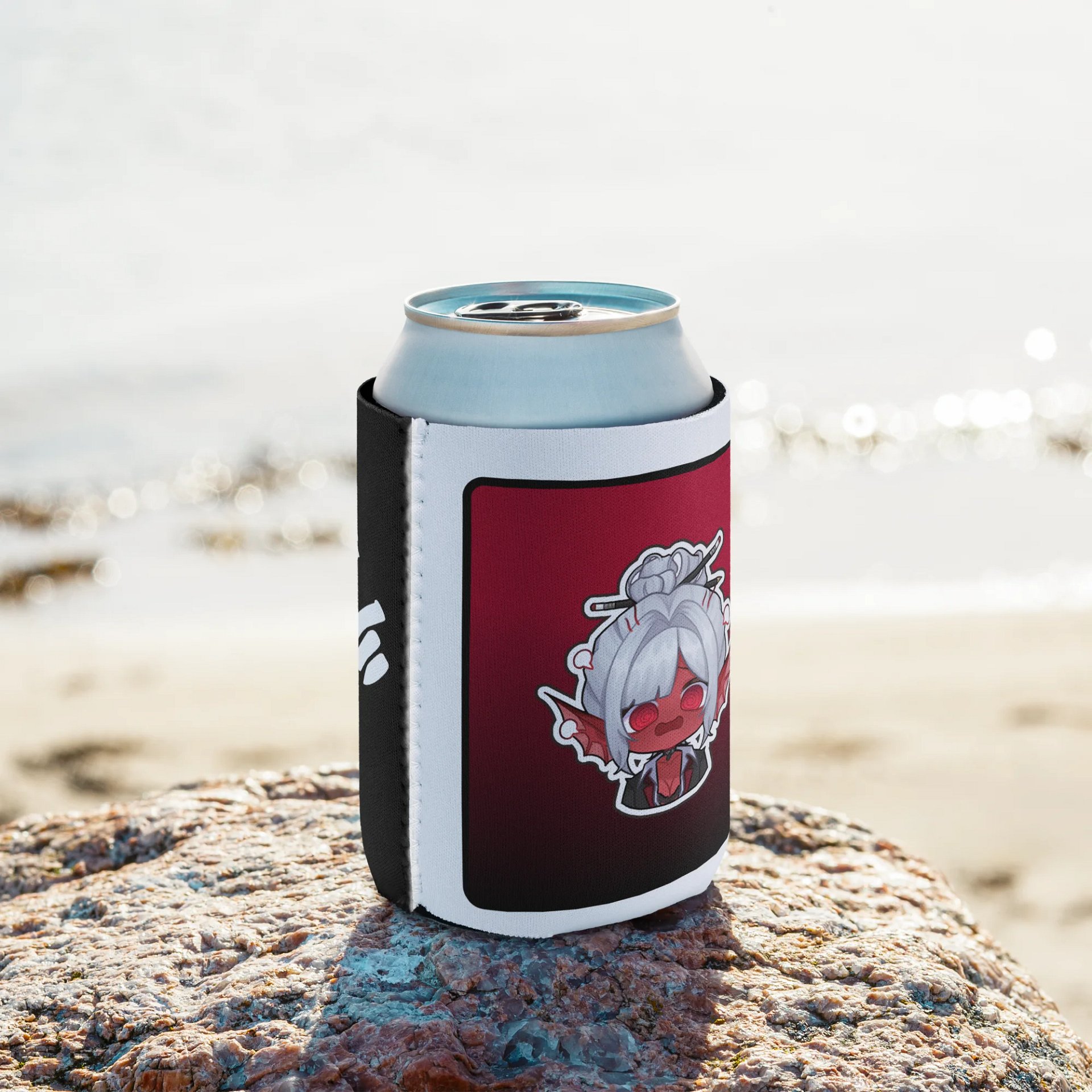 Overwhelm Emote Coozie (Red) product image (9)