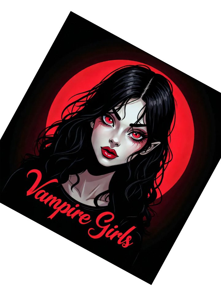 Vampire Girls Logo Sticker product image (2)