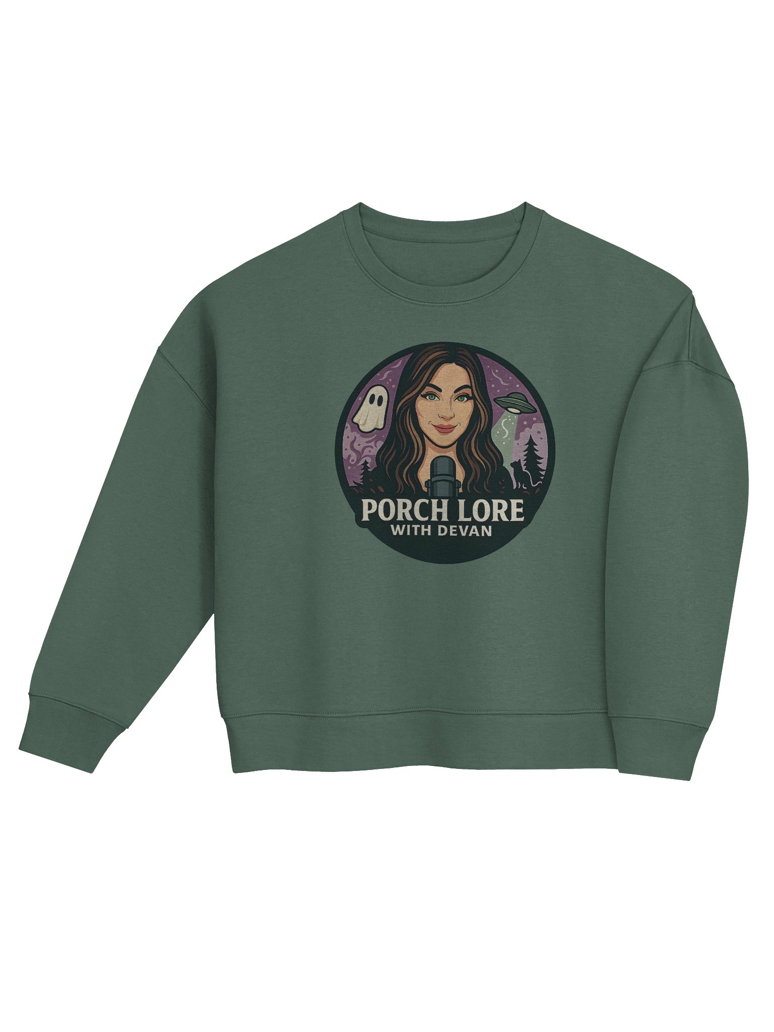 PORCH LORE DEVAN ORGANIC CREW NECK SWEATSHIRT product image (4)