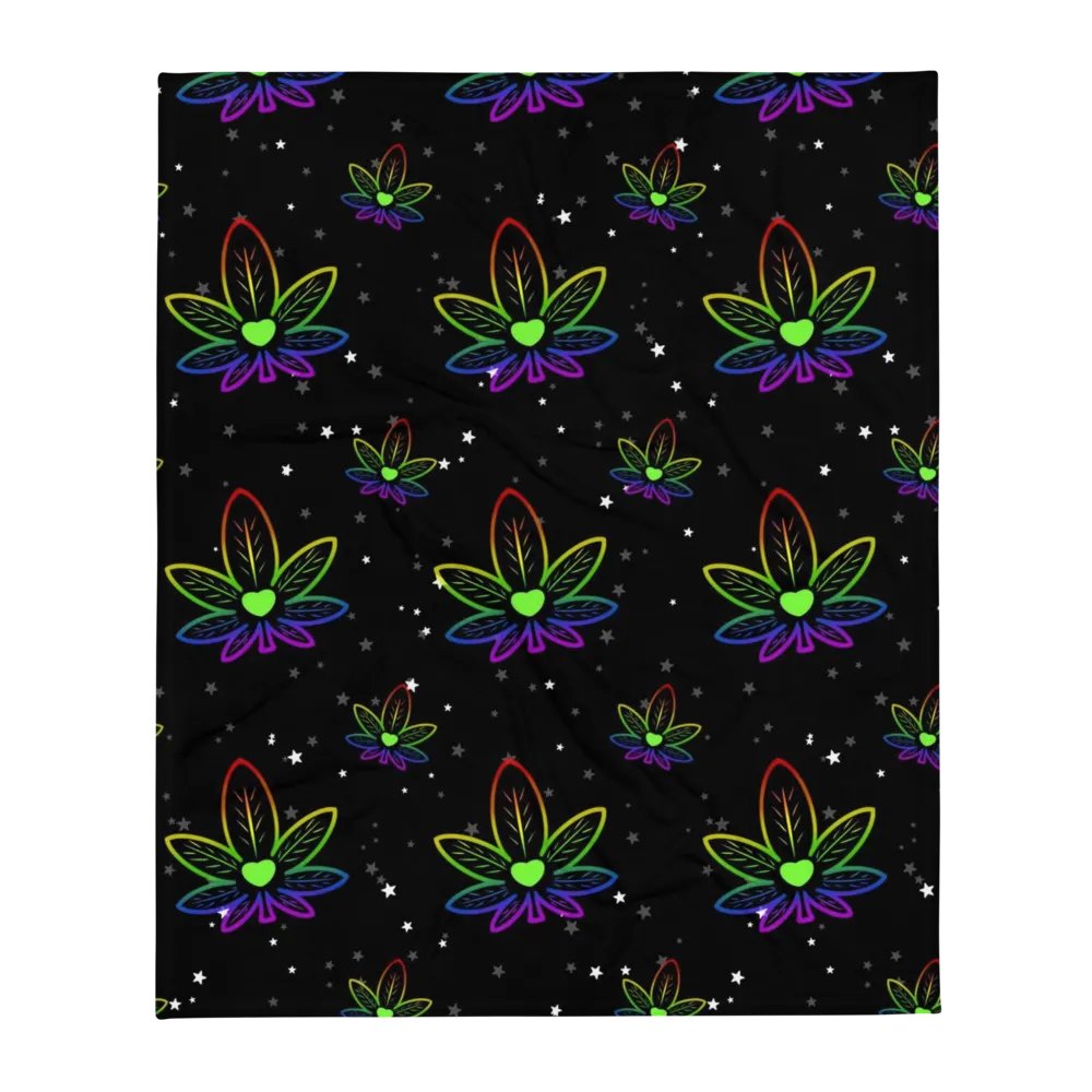 rainbow leaf blanket!! product image (3)