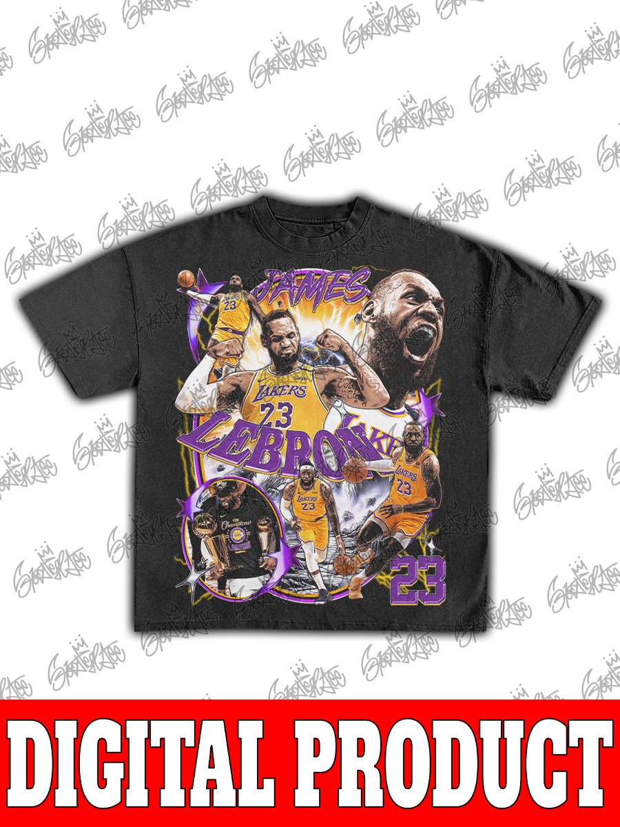 LeBron James Los Angeles Lakers "Legacy" Graphic product image (1)