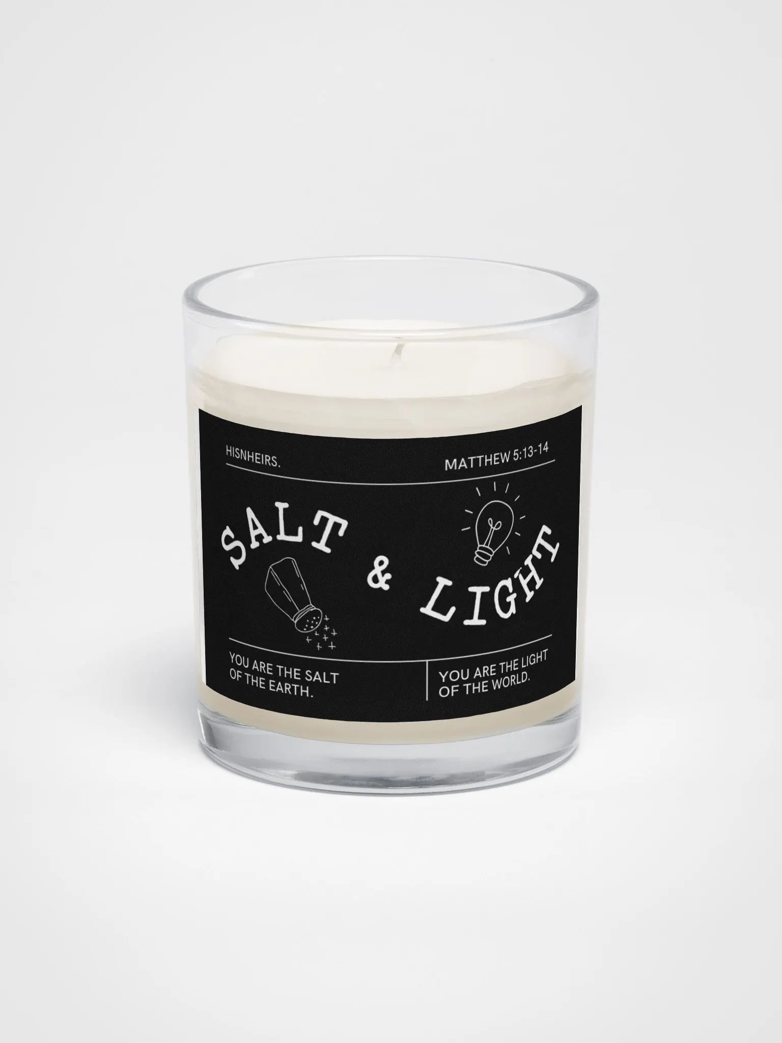 Salt & Light Candle product image (1)