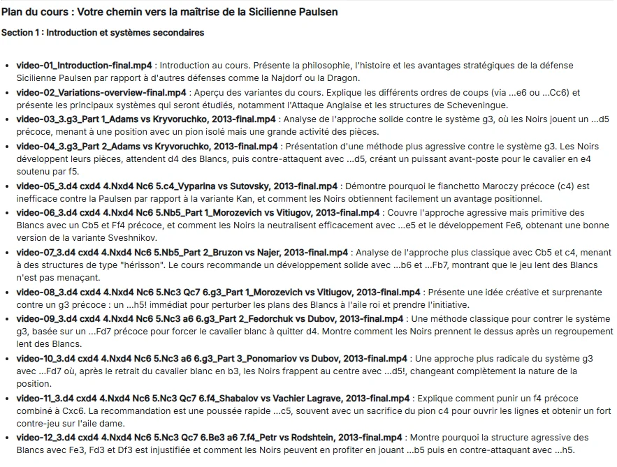 Maîtrisez la Sicilienne Paulsen : Votre nouvelle arme secrète contre 1.e4 product image (2)