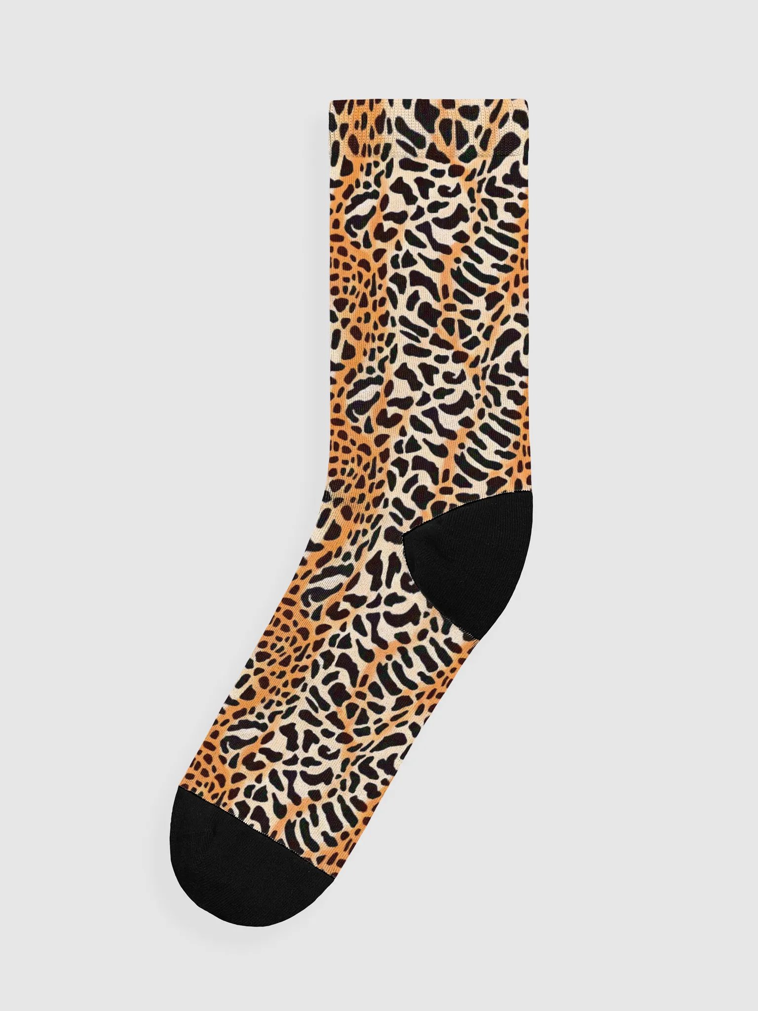Orange Giraffe Socks product image (1)