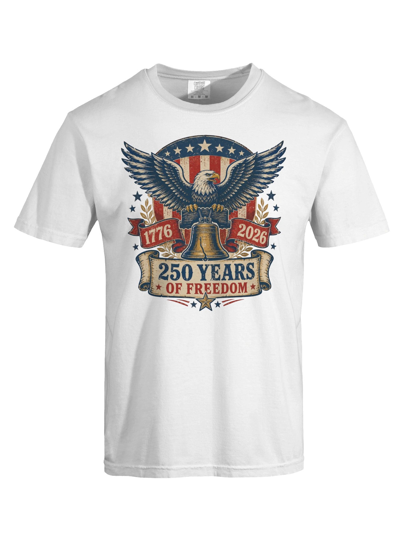 America 250 Liberty Eagle T-Shirt | Vintage 1776–2026 Patriotic Tee product image (10)