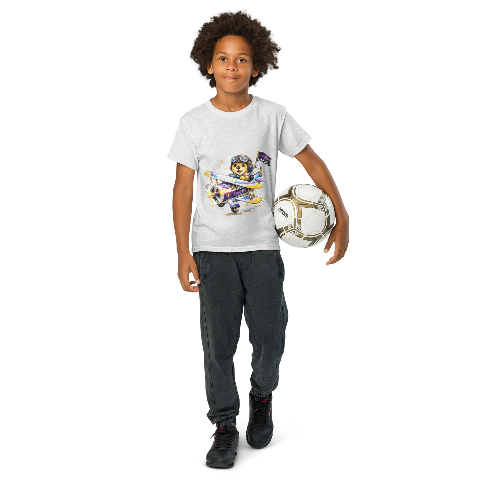 Bobzie Aviator Adventure Youth Tee | Explorer Edition by FayzieBobs product image (8)