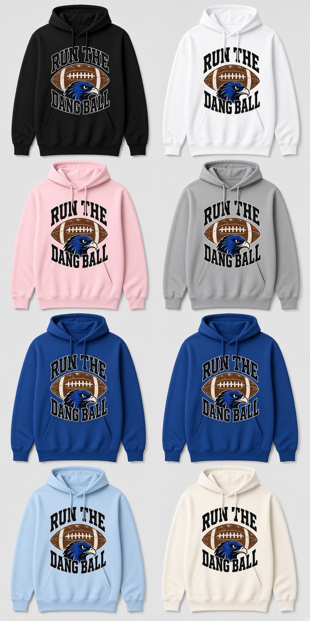 Run the Dang Ball Hoodie product image (5)