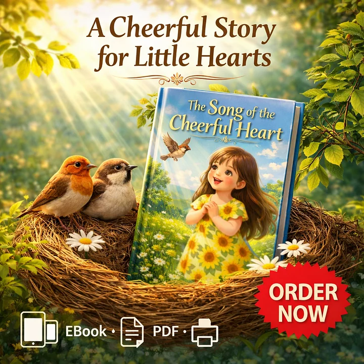 Children’s Digital Storybook PDF | Printable eBook | Instant Download | 20 Pages | Kids Storybook Ages 4–8 product image (1)