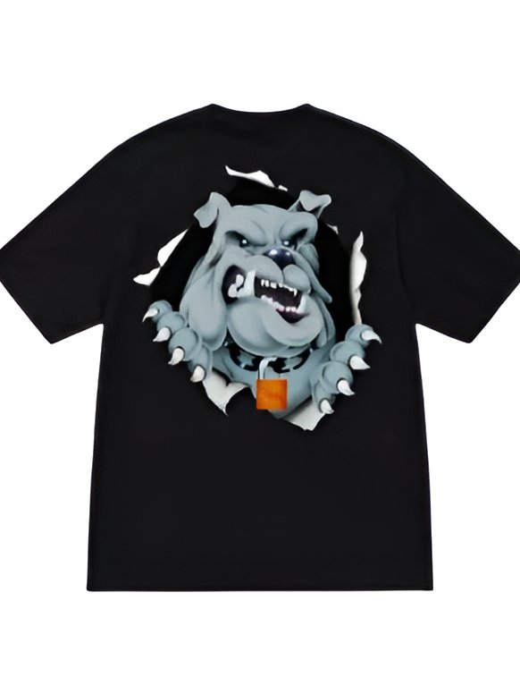 BULLDOG RIPPER TEE BLACK product image (1)