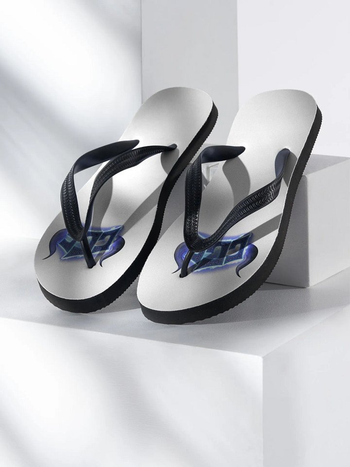 GGG Fire Logo Flip Flops product image (1)