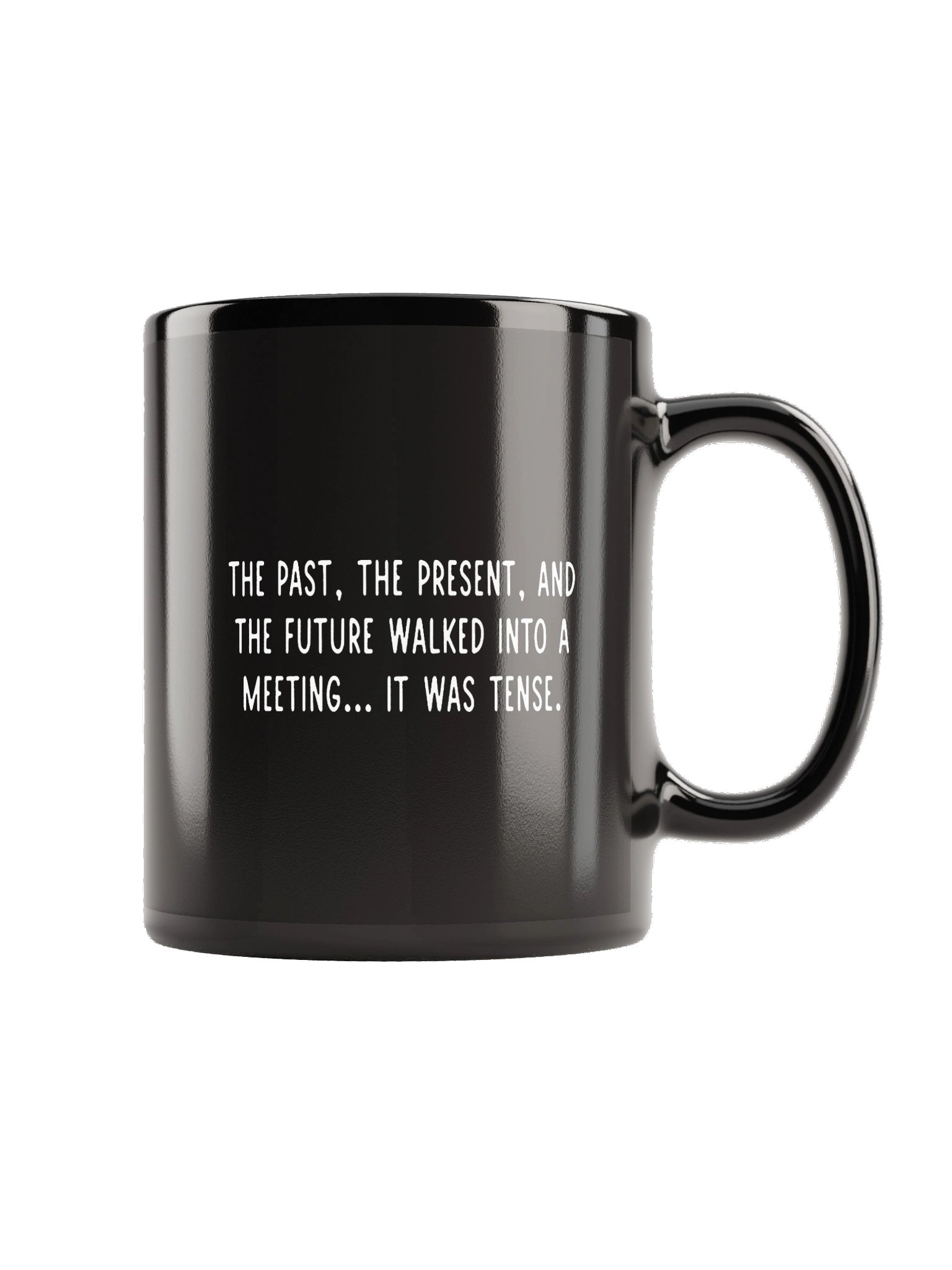 English Grammar Teacher Black Glossy Mug product image (5)