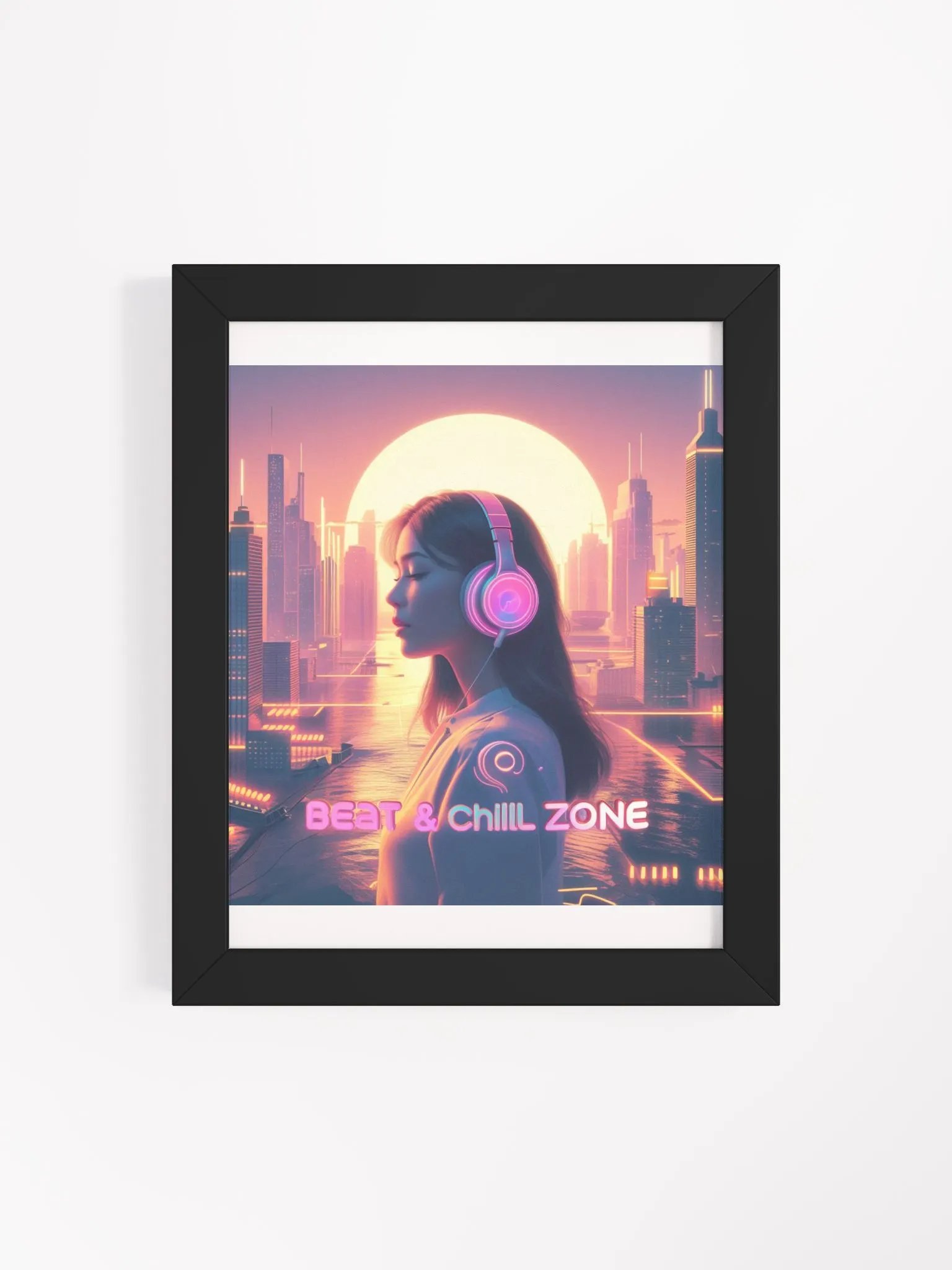 Vibrant Ayous Wood Framed Matte Poster product image (39)