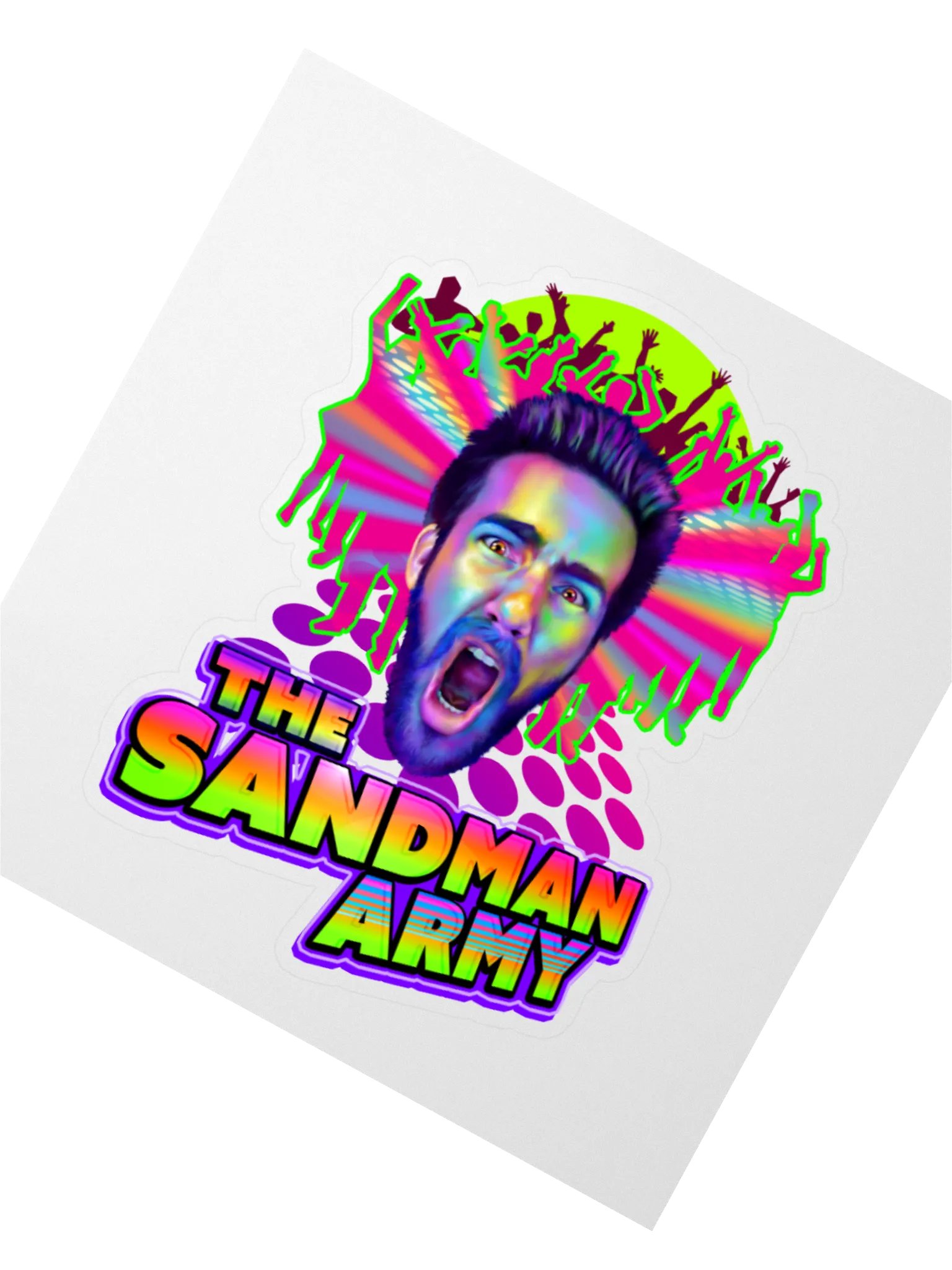 Sandman Army Hype Sticker product image (2)