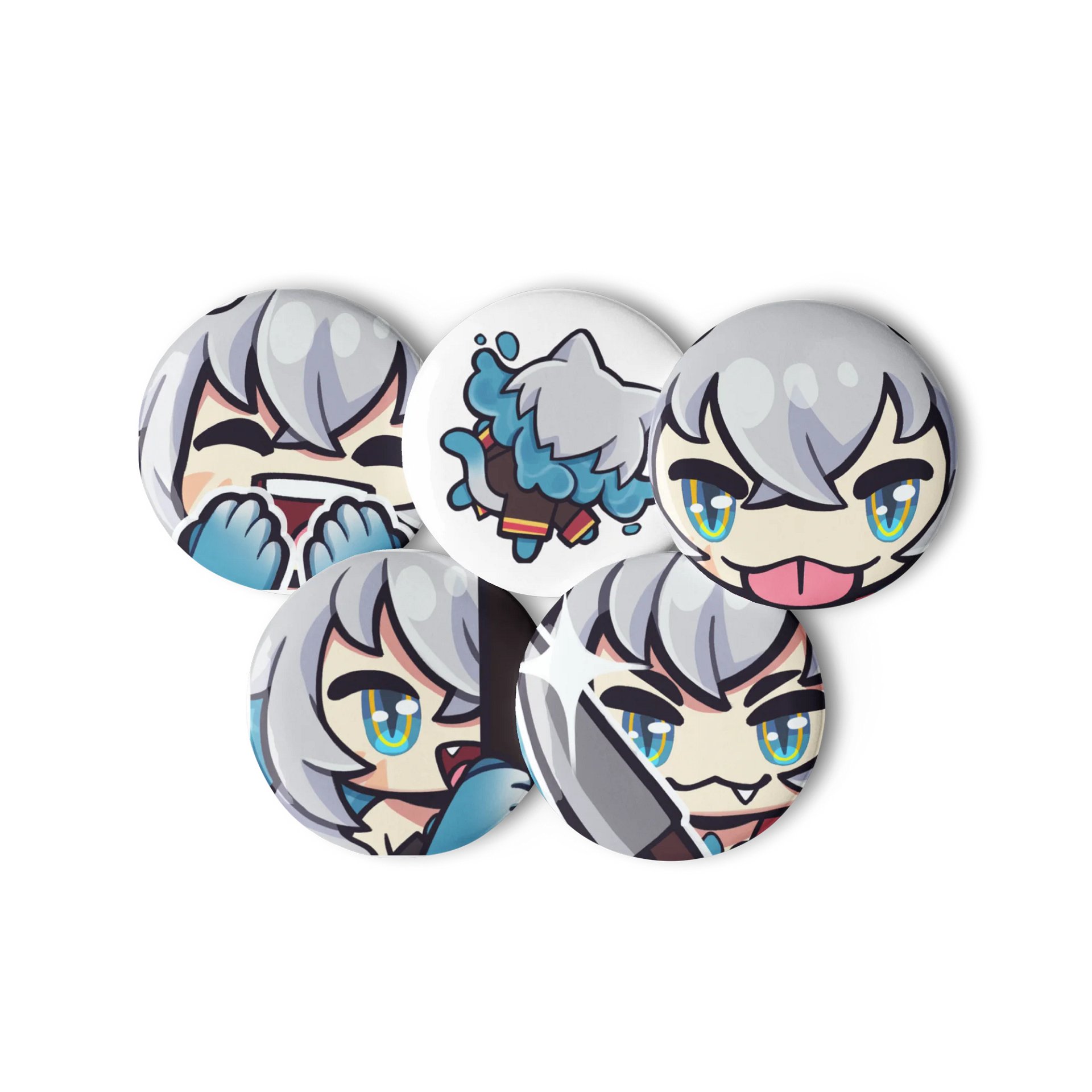 Captain Dandyfloss Emoji Badges product image (2)