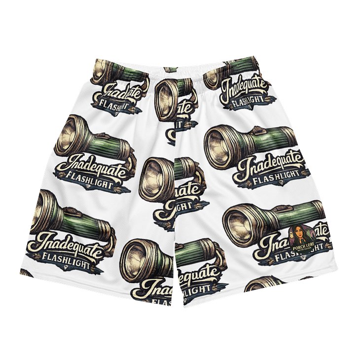 INADEQUATE FLASHLIGHT UNISEX SHORTS product image (2)