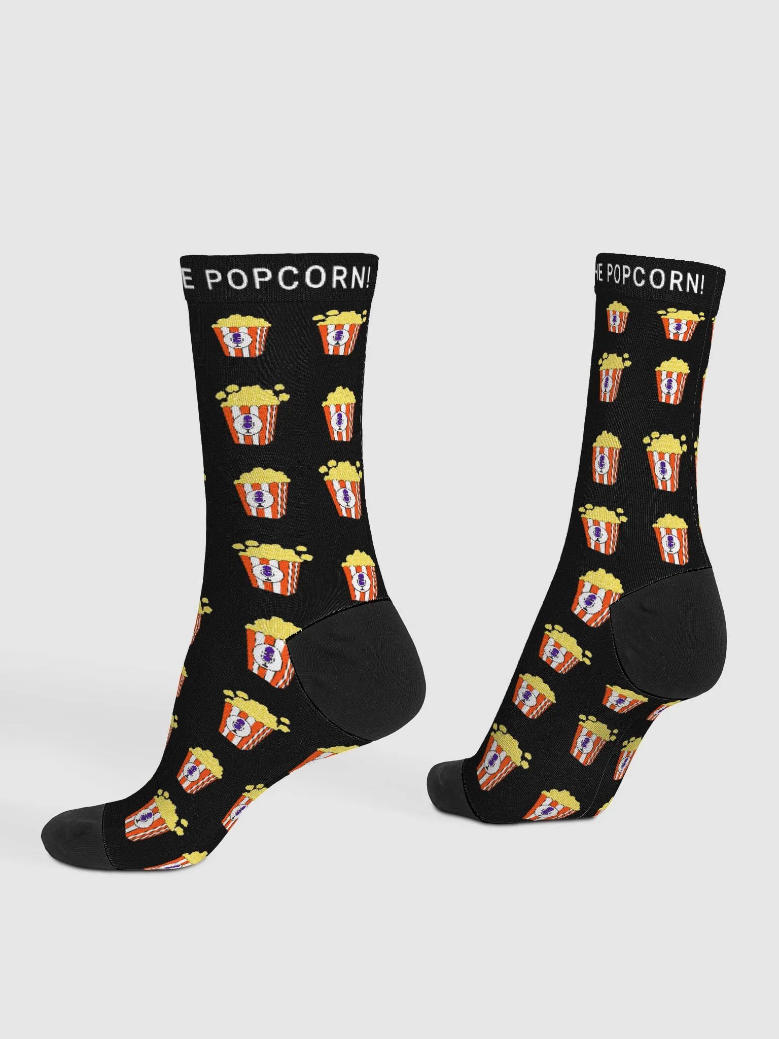 Popcorn Paradise Crew Socks product image (3)