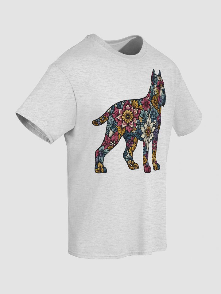 Cane Corso Dog Lover T-Shirt with Floral Art product image (2)