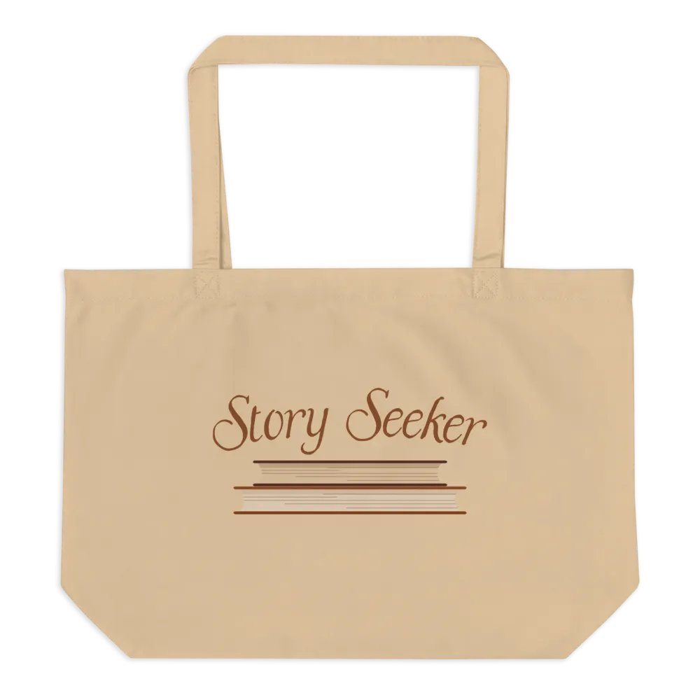 Story Seeker Bookshelf Wide Tote product image (1)