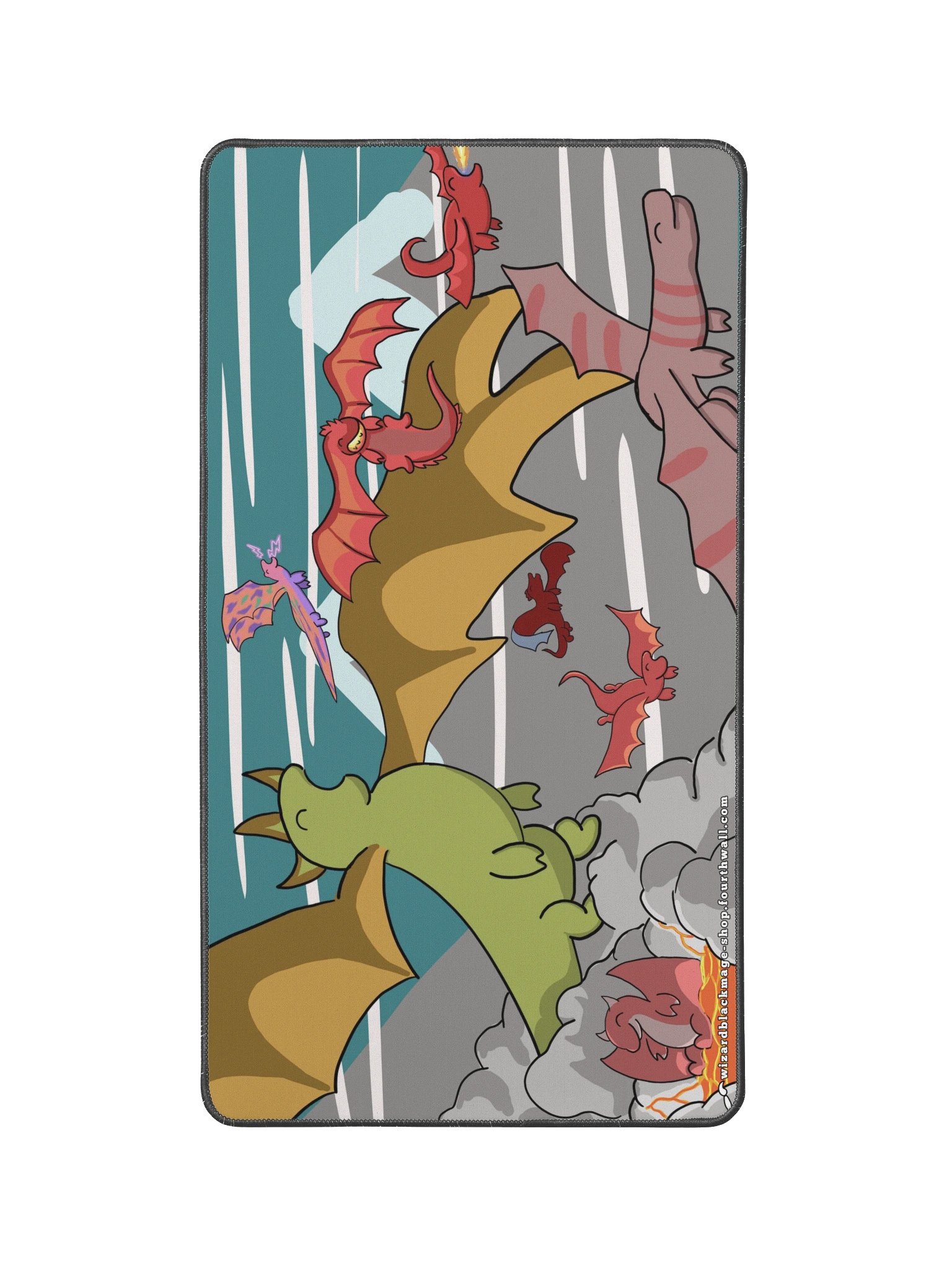 Cute Dragon Commander Deck Playmat product image (2)