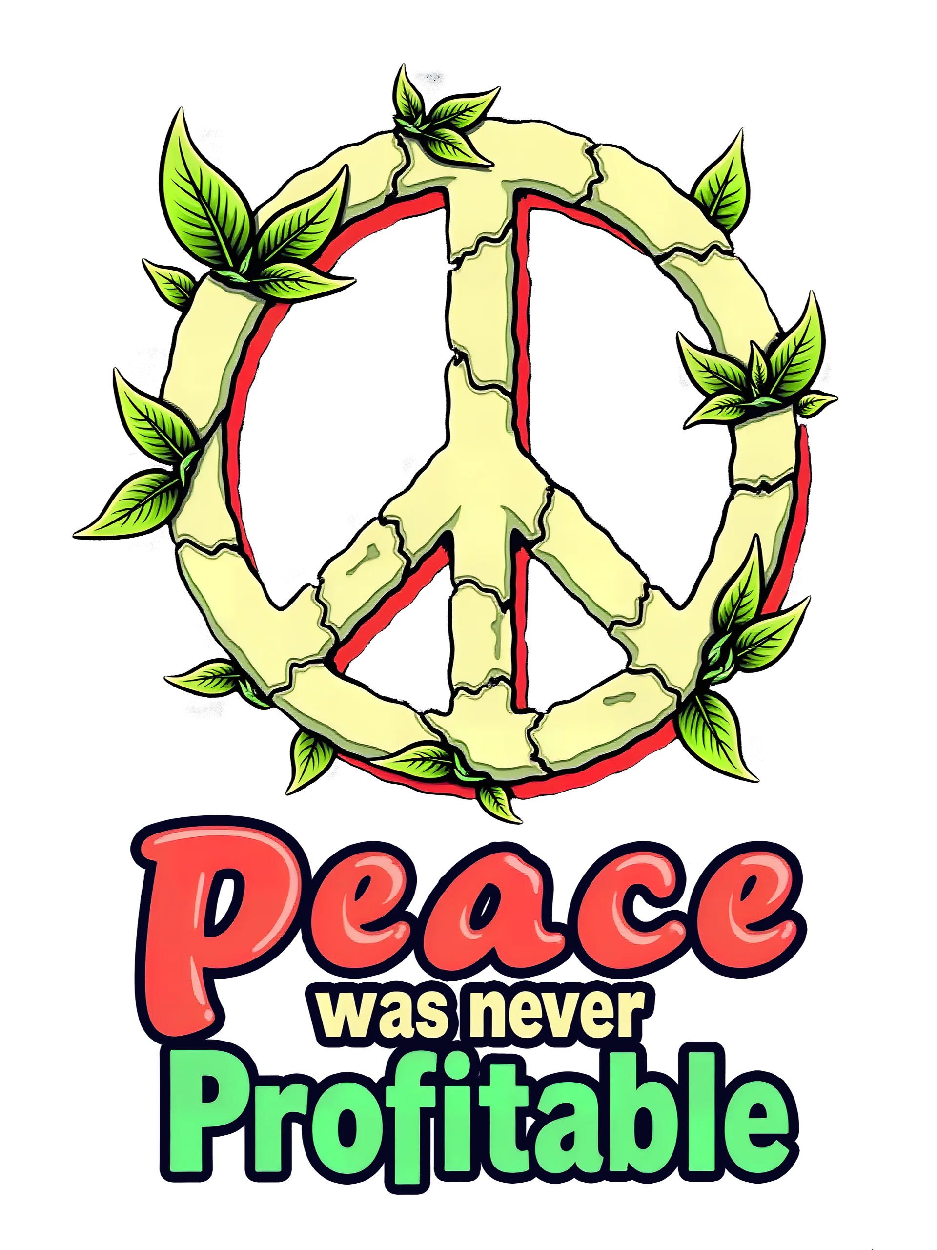 Peace Was Never Profitable Shirt product image (1)