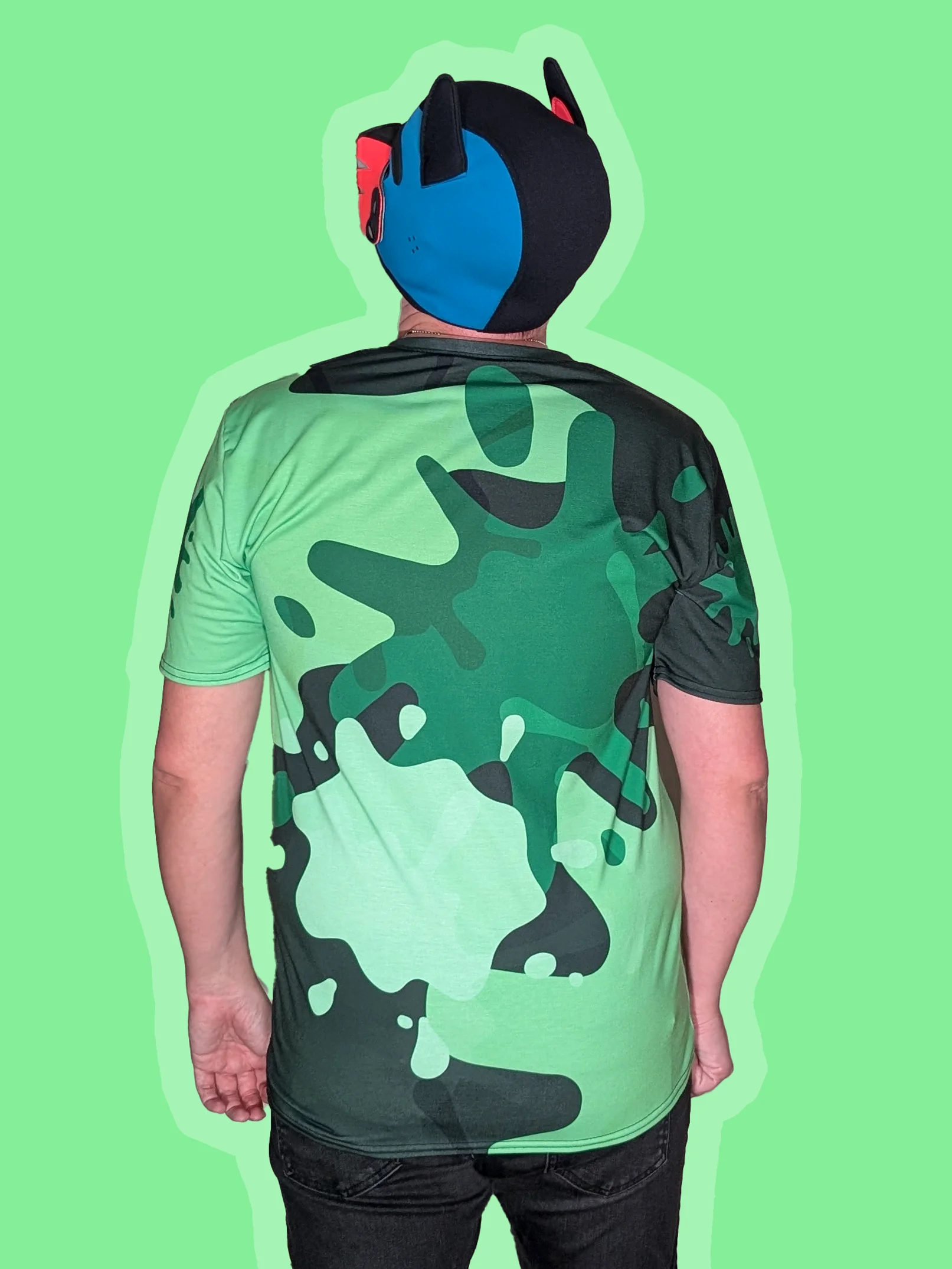 Chaos Splatter Shirt - Lime Green product image (3)