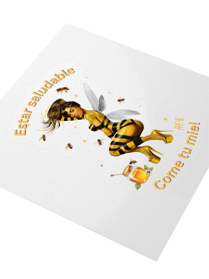 Bee-autiful Health Kiss Cut Stickers product image (2)