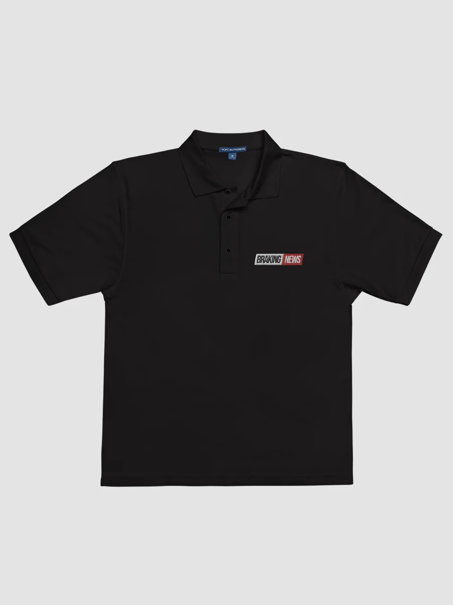 braking news polo shirt product image (2)