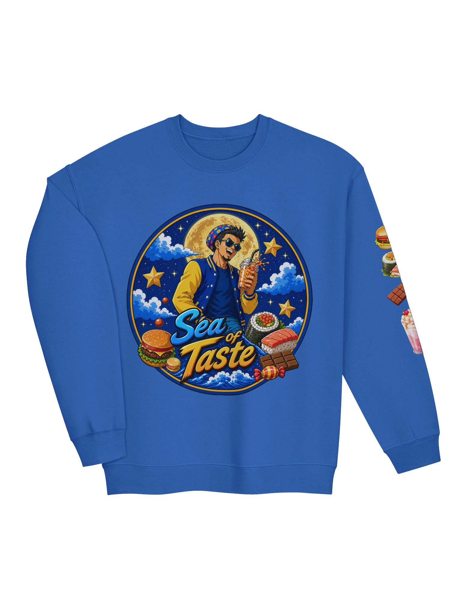 Sea of Taste Moon Badge Crewneck product image (3)