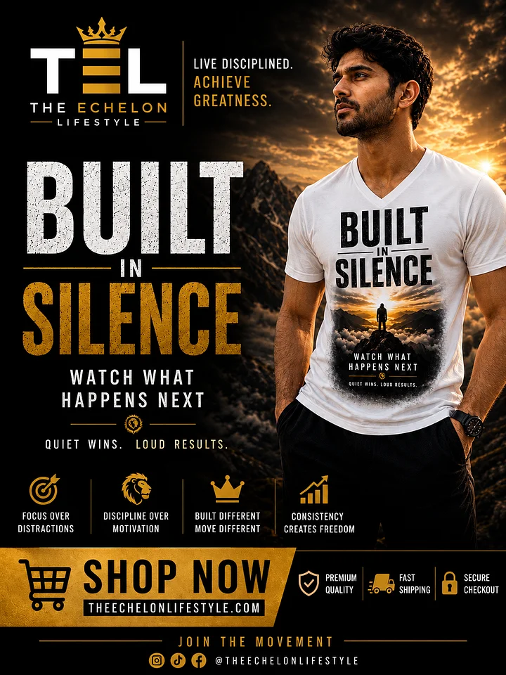 Built In Silence. Watch What Happens Next. product image (1)