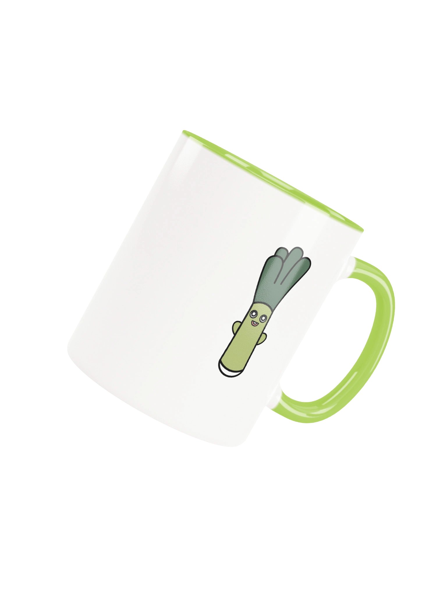 mug with a leek product image (4)
