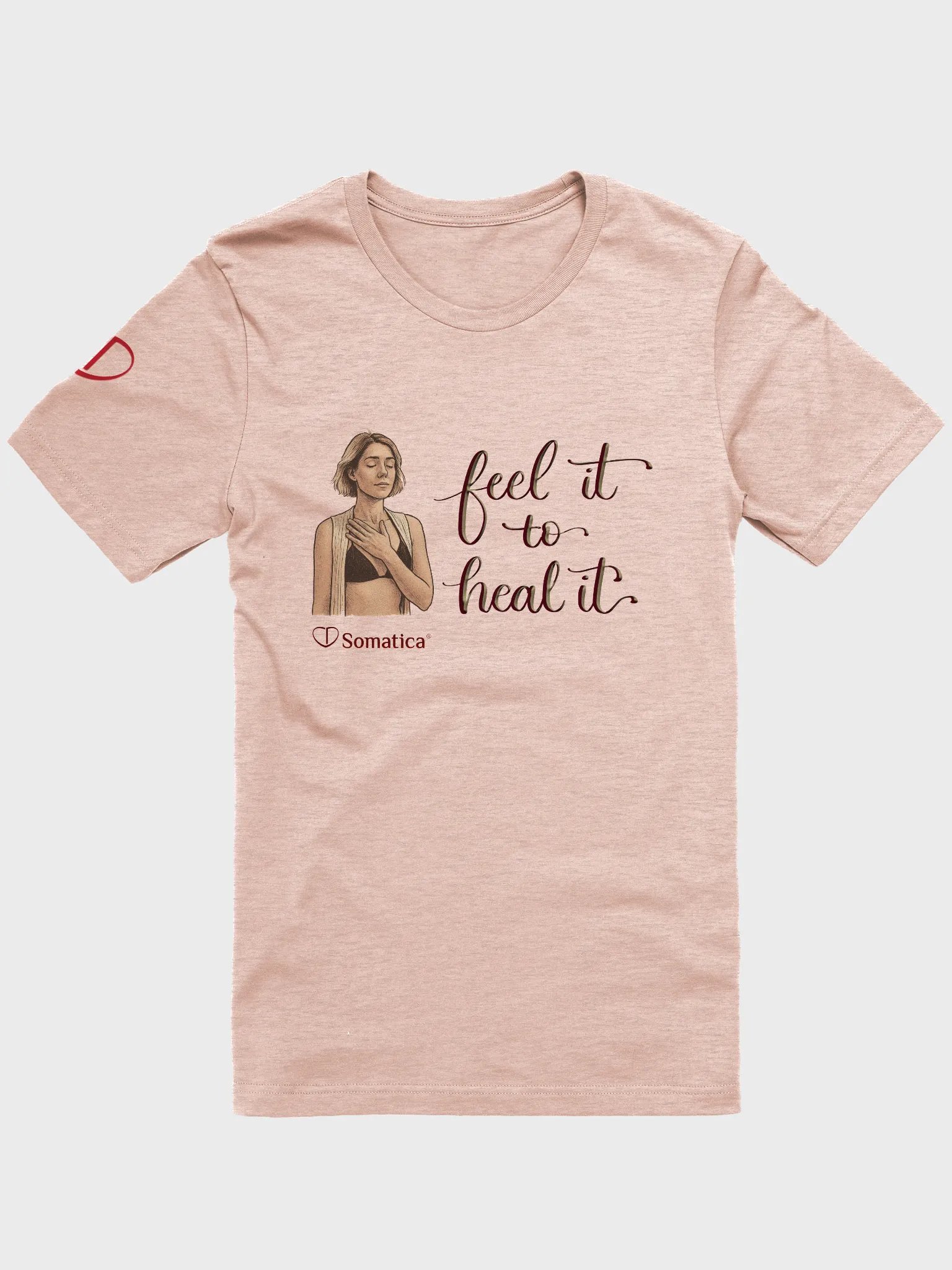 Feel it to heal it t-shirt product image (1)