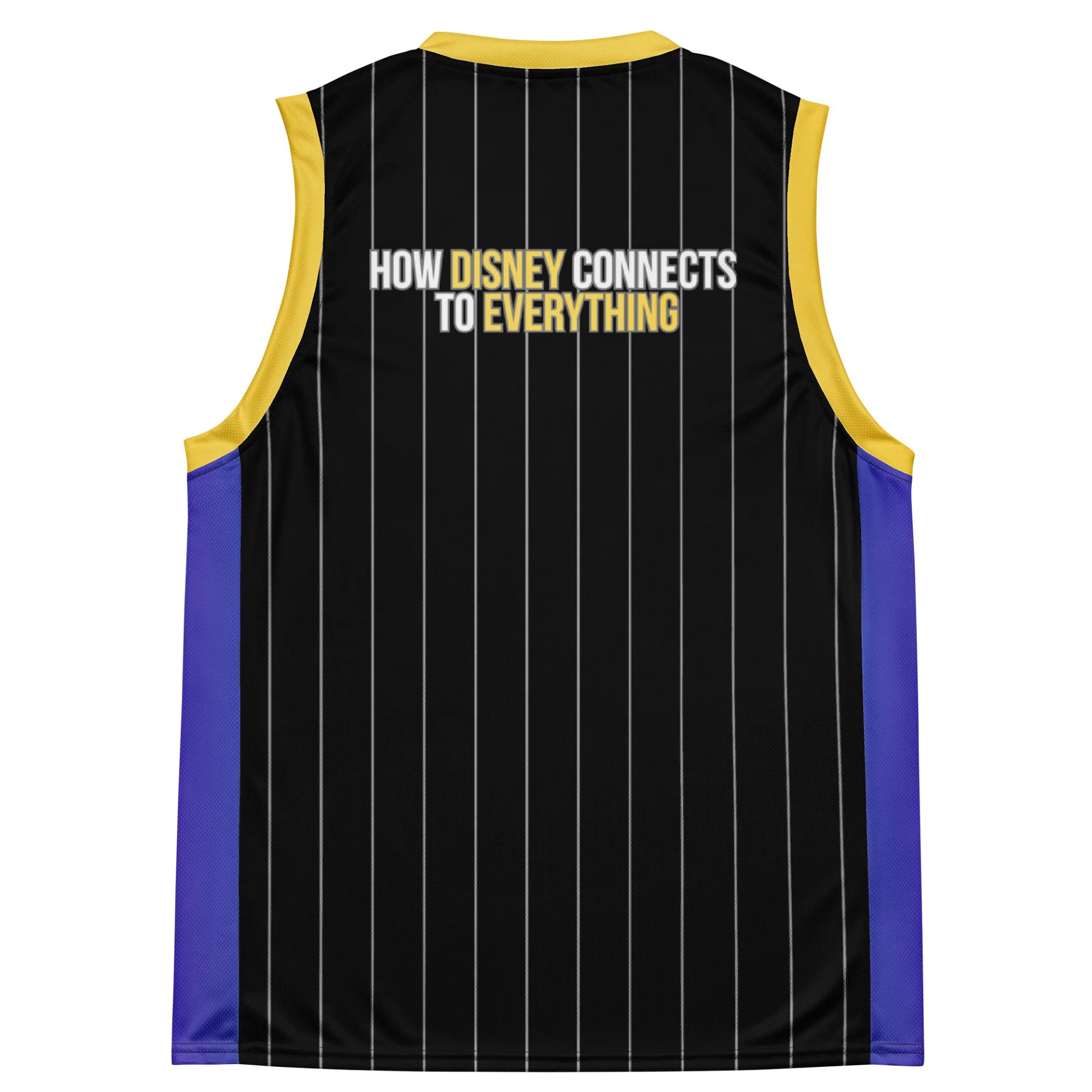 Castle Stripes Unisex Basketball Jersey product image (4)